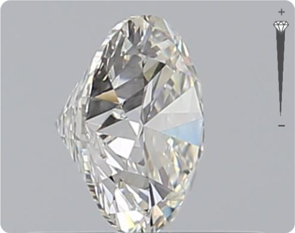 Natürlicher 0.53ct GIA Diamant | Farbe G | Reinheit VVS2 | Rundschliff | EX EX EX #D10465