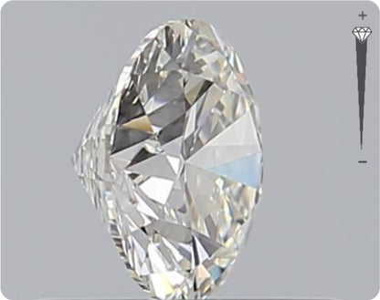 Natürlicher 0.53ct GIA Diamant | Farbe G | Reinheit VVS2 | Rundschliff | EX EX EX #D10465