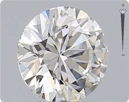 Natürlicher 0.53ct GIA Diamant | Farbe G | Reinheit VVS2 | Rundschliff | EX EX EX #D10465