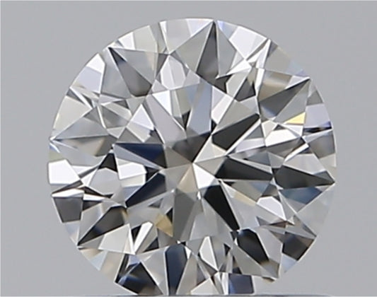 Natürlicher 0.59ct GIA Diamant | Farbe F | Reinheit IF | Rundschliff | EX EX EX #D10467
