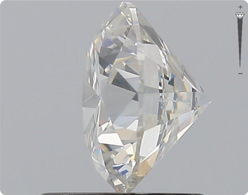 Natürlicher 1.29ct GIA Diamant | Farbe H | Reinheit SI2 | Rundschliff | EX EX EX #D10470