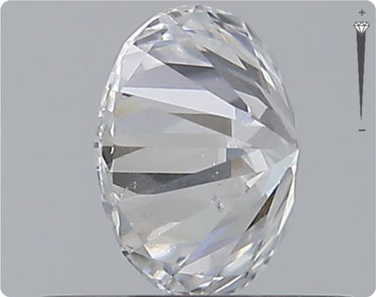 Natürlicher 0.63ct GIA Diamant | Farbe D | Reinheit SI2 | Rundschliff | EX EX EX #D10471