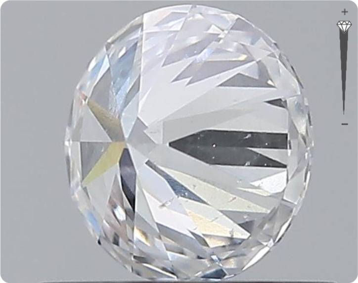 Natürlicher 0.63ct GIA Diamant | Farbe D | Reinheit SI2 | Rundschliff | EX EX EX #D10471