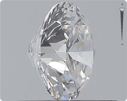 Natürlicher 0.63ct GIA Diamant | Farbe D | Reinheit SI2 | Rundschliff | EX EX EX #D10471