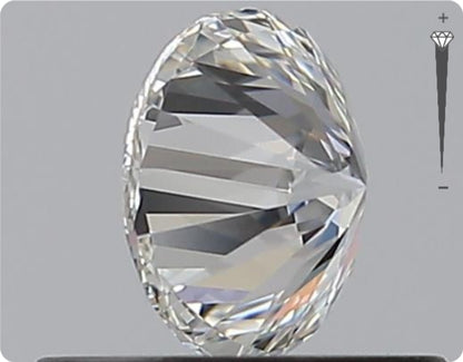 Natürlicher 0.50ct GIA Diamant | Farbe F | Reinheit VVS2 | Rundschliff | EX EX EX #D10472