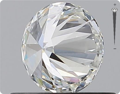 Natürlicher 0.50ct GIA Diamant | Farbe F | Reinheit VVS2 | Rundschliff | EX EX EX #D10472