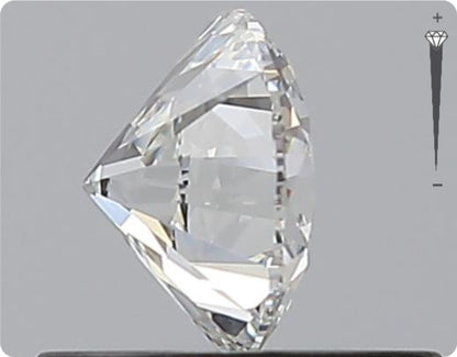 Natürlicher 0.50ct GIA Diamant | Farbe F | Reinheit VVS2 | Rundschliff | EX EX EX #D10472