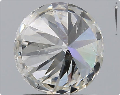 Diamant naturel GIA de 1,50 ct | Couleur H | Pureté SI2 | Taille ronde | TB TB TB #D10473