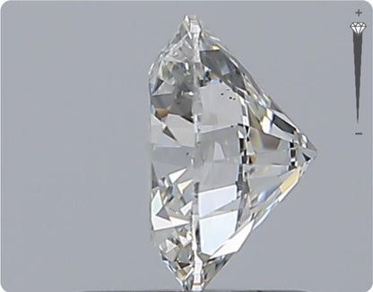 Natürlicher 0.90ct GIA Diamant | Farbe E | Reinheit SI1 | Rundschliff | VG EX EX #D10474