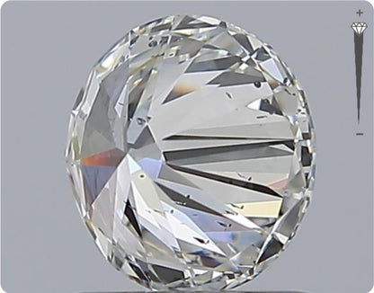 Natürlicher 0.90ct GIA Diamant | Farbe E | Reinheit SI1 | Rundschliff | VG EX EX #D10474
