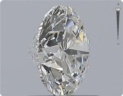 Natürlicher 0.90ct GIA Diamant | Farbe E | Reinheit SI1 | Rundschliff | VG EX EX #D10474