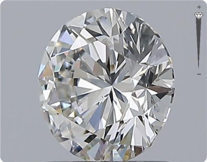 Natürlicher 0.90ct GIA Diamant | Farbe E | Reinheit SI1 | Rundschliff | VG EX EX #D10474