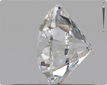 Natürlicher 0.50ct GIA Diamant | Farbe E | Reinheit VVS2 | Rundschliff | VG EX EX #D10475