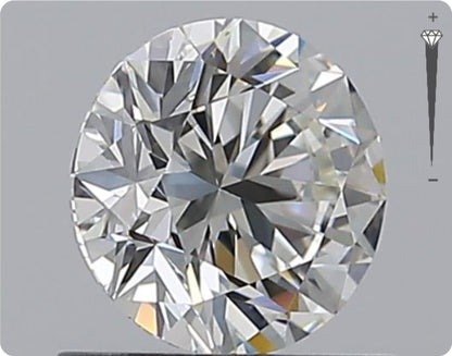 Natürlicher 0.82ct GIA Diamant | Farbe H | Reinheit VVS1 | Rundschliff | EX EX EX #D10476