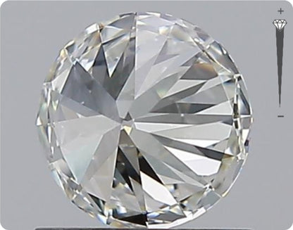 Natürlicher 0.82ct GIA Diamant | Farbe H | Reinheit VVS1 | Rundschliff | EX EX EX #D10476