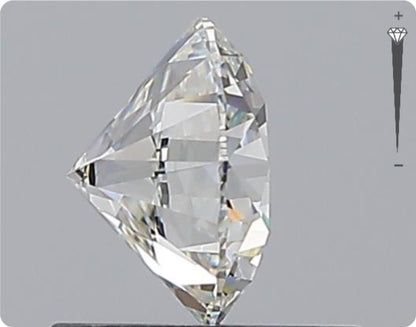 Natürlicher 0.82ct GIA Diamant | Farbe H | Reinheit VVS1 | Rundschliff | EX EX EX #D10476