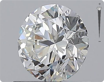 Natürlicher 0.82ct GIA Diamant | Farbe H | Reinheit VVS1 | Rundschliff | EX EX EX #D10476