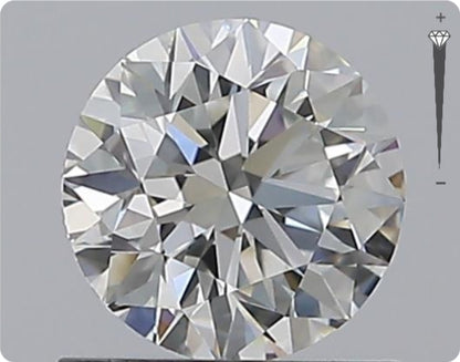 Natürlicher 0.82ct GIA Diamant | Farbe H | Reinheit VVS1 | Rundschliff | EX EX EX #D10476