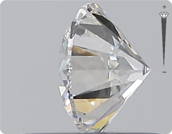 Natürlicher 0.50ct GIA Diamant | Farbe E | Reinheit SI1 | Rundschliff | EX EX EX #D10477
