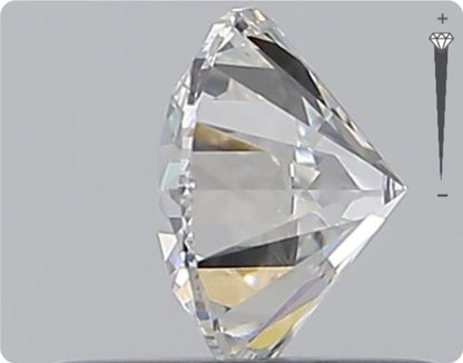 Natürlicher 0.50ct GIA Diamant | Farbe E | Reinheit SI1 | Rundschliff | EX EX EX #D10477