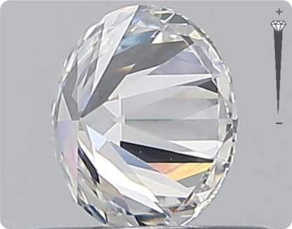 Natürlicher 0.50ct GIA Diamant | Farbe E | Reinheit SI1 | Rundschliff | EX EX EX #D10477