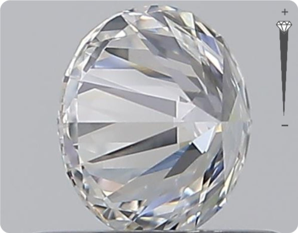 Natürlicher 0.50ct GIA Diamant | Farbe E | Reinheit SI1 | Rundschliff | EX EX EX #D10477