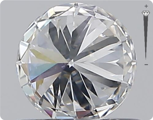 Natürlicher 0.50ct GIA Diamant | Farbe E | Reinheit SI1 | Rundschliff | EX EX EX #D10477