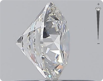 Natürlicher 0.50ct GIA Diamant | Farbe E | Reinheit SI1 | Rundschliff | EX EX EX #D10477
