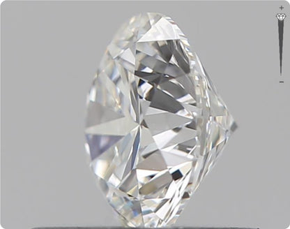 Natürlicher 0.50ct GIA Diamant | Farbe E | Reinheit VS1 | Rundschliff | EX EX EX #D10478