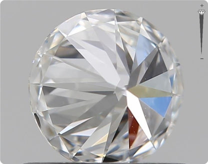 Natürlicher 0.50ct GIA Diamant | Farbe E | Reinheit VS1 | Rundschliff | EX EX EX #D10478