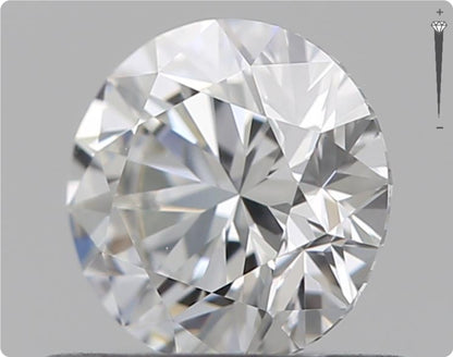 Natürlicher 0.50ct GIA Diamant | Farbe E | Reinheit VS1 | Rundschliff | EX EX EX #D10478