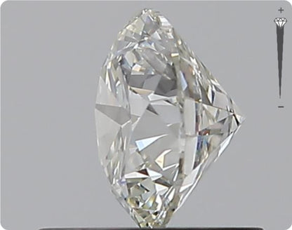 Natürlicher 0.75ct GIA Diamant | Farbe H | Reinheit SI2 | Rundschliff | EX EX EX #D10479