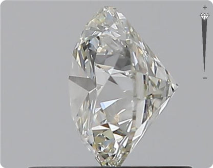 Natürlicher 0.75ct GIA Diamant | Farbe H | Reinheit SI2 | Rundschliff | EX EX EX #D10479