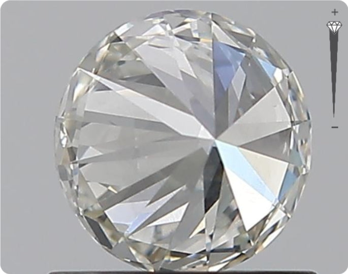 Natürlicher 0.75ct GIA Diamant | Farbe H | Reinheit SI2 | Rundschliff | EX EX EX #D10479