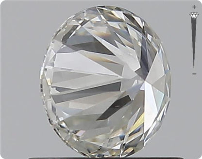 Natürlicher 0.75ct GIA Diamant | Farbe H | Reinheit SI2 | Rundschliff | EX EX EX #D10479