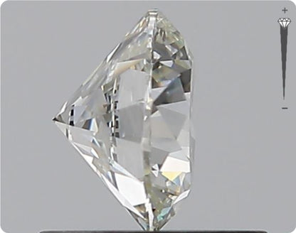 Natürlicher 0.75ct GIA Diamant | Farbe H | Reinheit SI2 | Rundschliff | EX EX EX #D10479