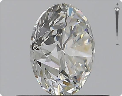 Natürlicher 0.75ct GIA Diamant | Farbe H | Reinheit SI2 | Rundschliff | EX EX EX #D10479
