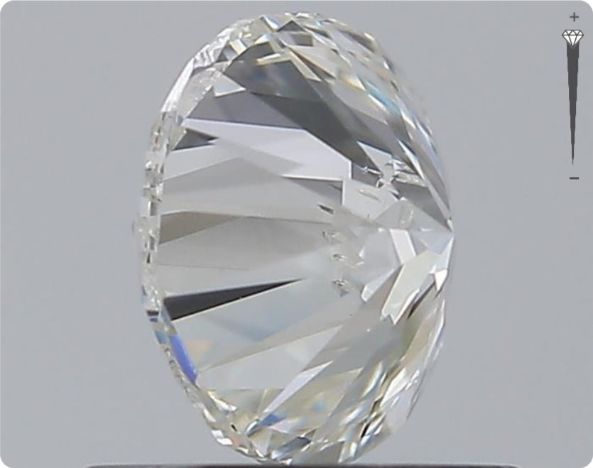 Natürlicher 1.00ct GIA Diamant | Farbe H | Reinheit SI2 | Rundschliff | VG VG VG #D10483