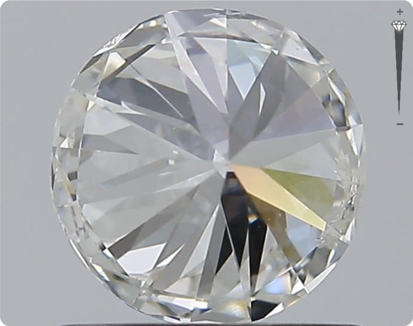 Natürlicher 1.00ct GIA Diamant | Farbe H | Reinheit SI2 | Rundschliff | VG VG VG #D10483