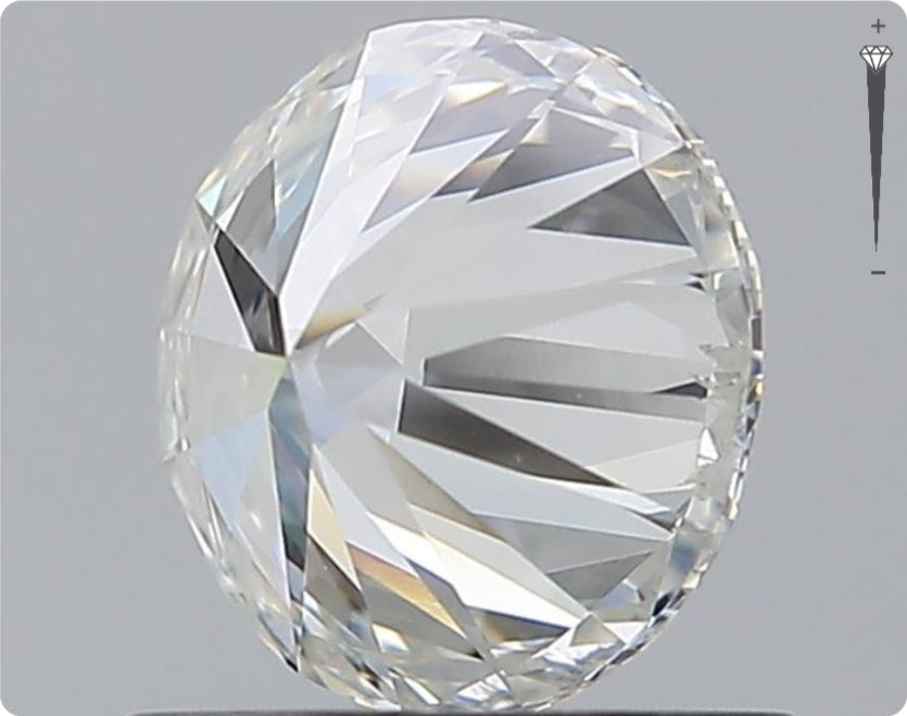 Natürlicher 1.00ct GIA Diamant | Farbe H | Reinheit SI2 | Rundschliff | VG VG VG #D10483