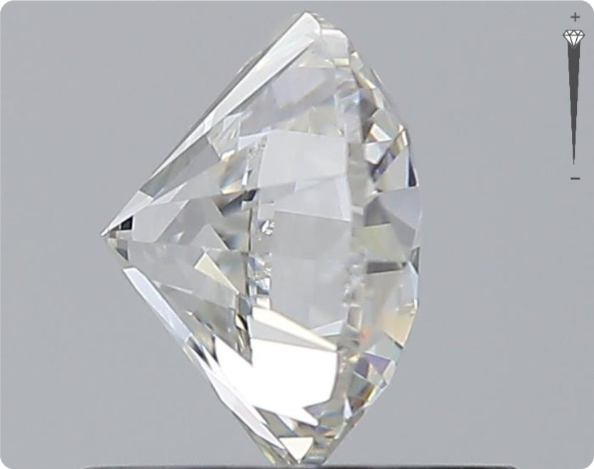 Natürlicher 1.00ct GIA Diamant | Farbe H | Reinheit SI2 | Rundschliff | VG VG VG #D10483
