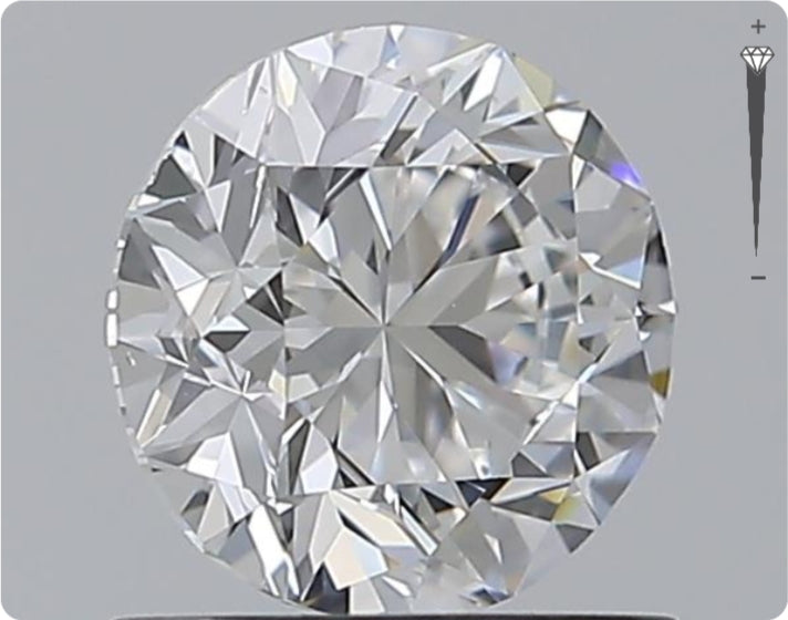 Natürlicher 1.00ct GIA Diamant | Farbe D | Reinheit VS2 | Rundschliff | VG EX VG #D10484