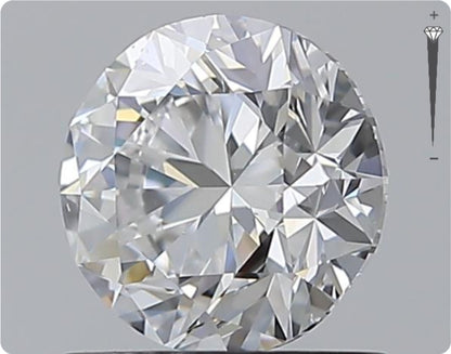 Natürlicher 1.00ct GIA Diamant | Farbe D | Reinheit VS2 | Rundschliff | VG EX VG #D10484