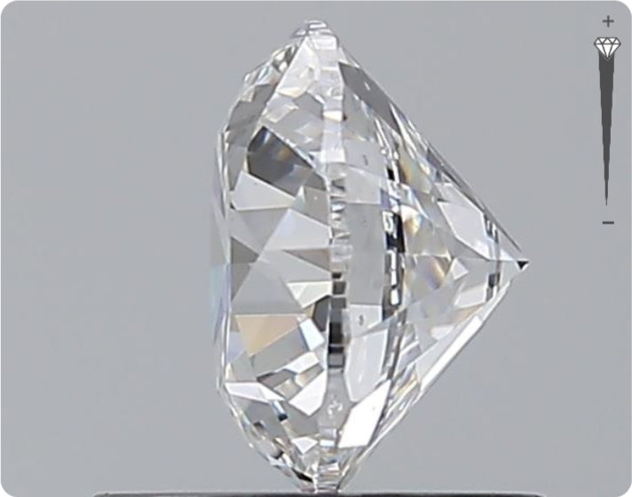 Natürlicher 1.00ct GIA Diamant | Farbe D | Reinheit VS2 | Rundschliff | VG EX VG #D10484