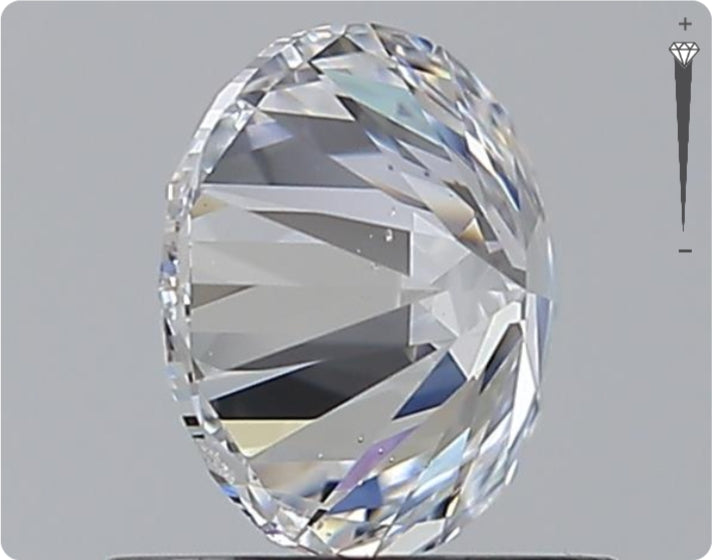 Natürlicher 1.00ct GIA Diamant | Farbe D | Reinheit VS2 | Rundschliff | VG EX VG #D10484