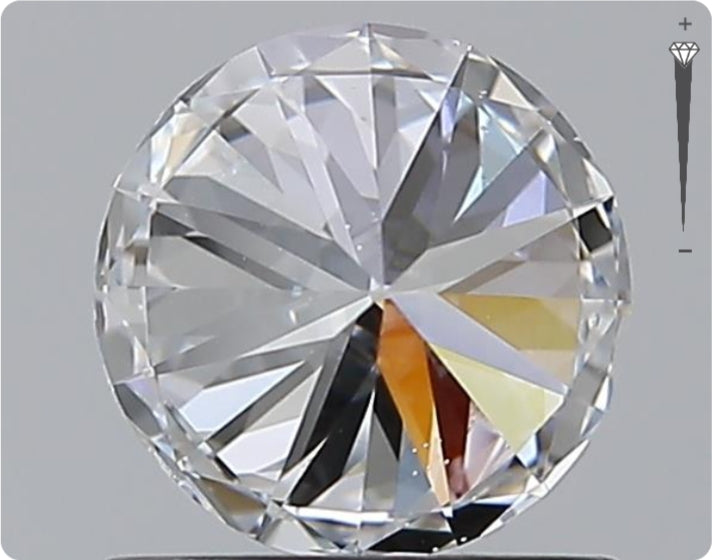 Natürlicher 1.00ct GIA Diamant | Farbe D | Reinheit VS2 | Rundschliff | VG EX VG #D10484