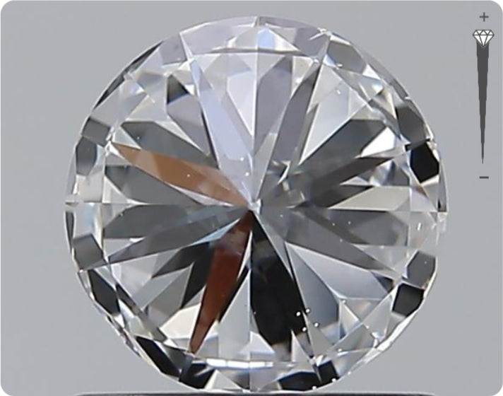 Natürlicher 1.00ct GIA Diamant | Farbe D | Reinheit VS2 | Rundschliff | VG EX VG #D10484