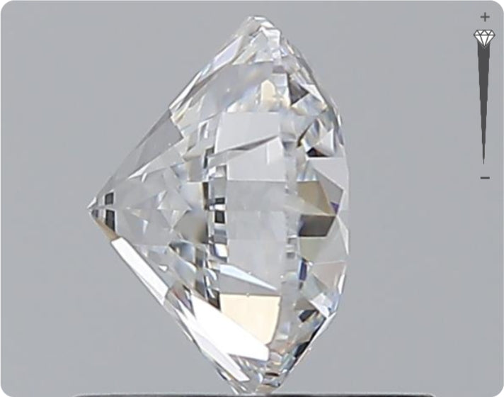 Natürlicher 1.00ct GIA Diamant | Farbe D | Reinheit VS2 | Rundschliff | VG EX VG #D10484
