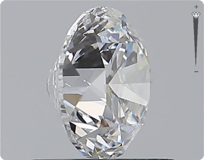 Natürlicher 1.00ct GIA Diamant | Farbe D | Reinheit VS2 | Rundschliff | VG EX VG #D10484