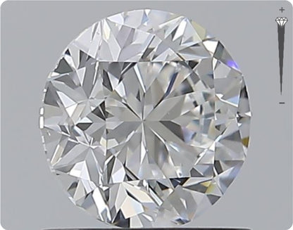Natürlicher 1.00ct GIA Diamant | Farbe D | Reinheit VS2 | Rundschliff | VG EX VG #D10484